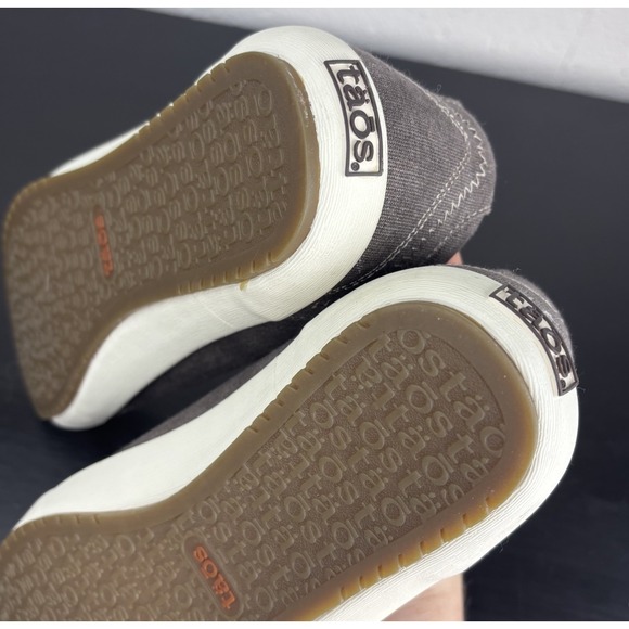 Taos Shoes Womens 5.5 Star Casual Low Top Lace Up Sneakers STA-12844 Gray Round - Picture 11 of 11